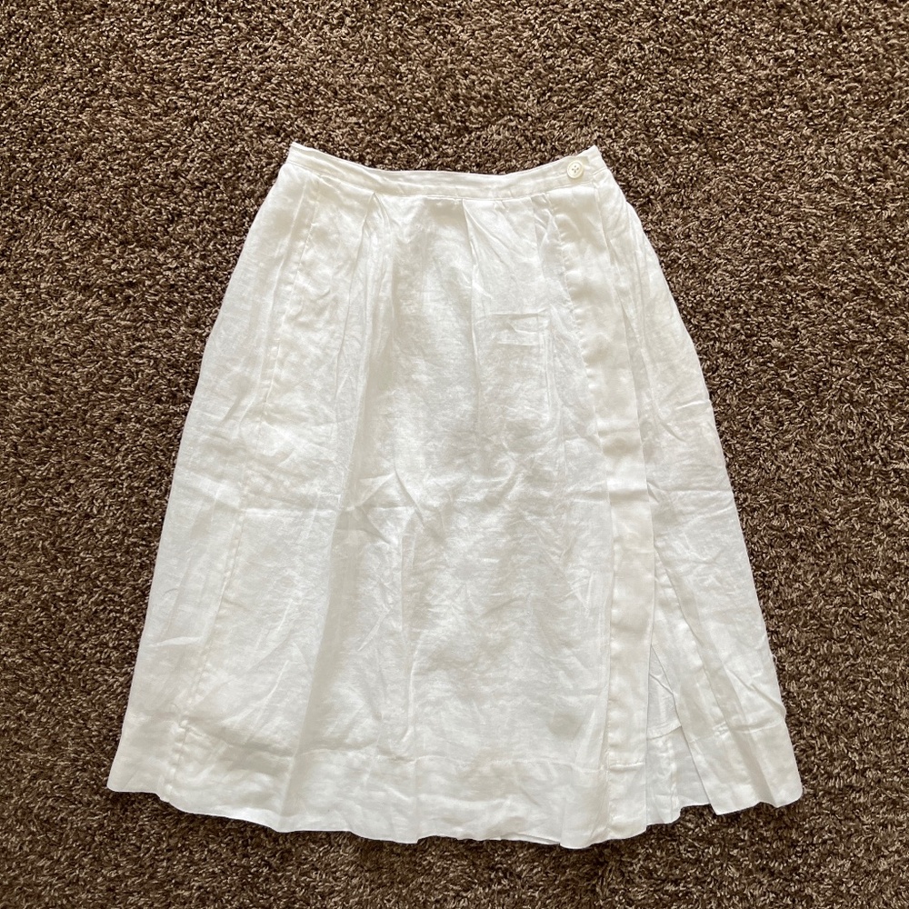 Alex Mill Kelsey skirt in linen size S